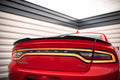 Maxton Design Spoiler CAP passend für Paket Dodge Charger RT Mk7 Facelift schwarz Hochglanz