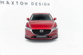Maxton Design Street+ Spoilerlippe Front Ansatz V.1 passend für Mazda 6 Mk3 Facelift schwarz Hochglanz