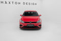 Maxton Design Street+ Spoilerlippe Front Ansatz V.3 passend für VW Golf R / R-Line Mk7 Facelift schwarz Hochglanz