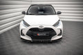 Maxton Design Street+ Spoilerlippe Front Ansatz V.2 passend für Toyota Yaris Mk4 schwarz Hochglanz
