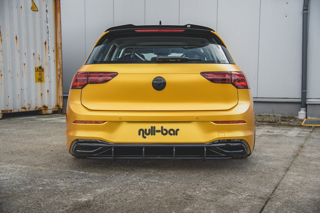 Maxton Design Robuste Racing Heckschürze V.2 passend für VW Golf Hatchback Mk8 / Mk8 Facelift