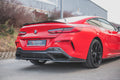 Maxton Design Spoiler CAP passend für BMW 8 Coupe M-Paket G15 schwarz Hochglanz