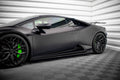 Maxton Design Street+ Seitenschweller Leisten passend für Lamborghini Huracan EVO schwarz Hochglanz