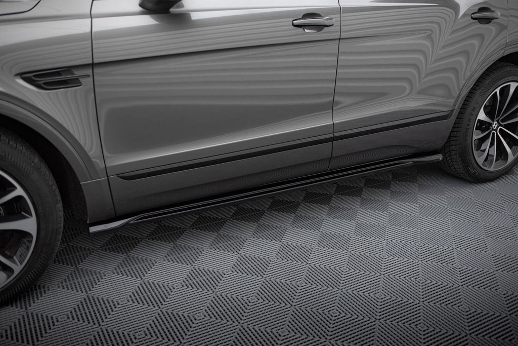 Maxton Design Street+ Seitenschweller Leisten passend für Bentley Bentayga Mk1 schwarz Hochglanz