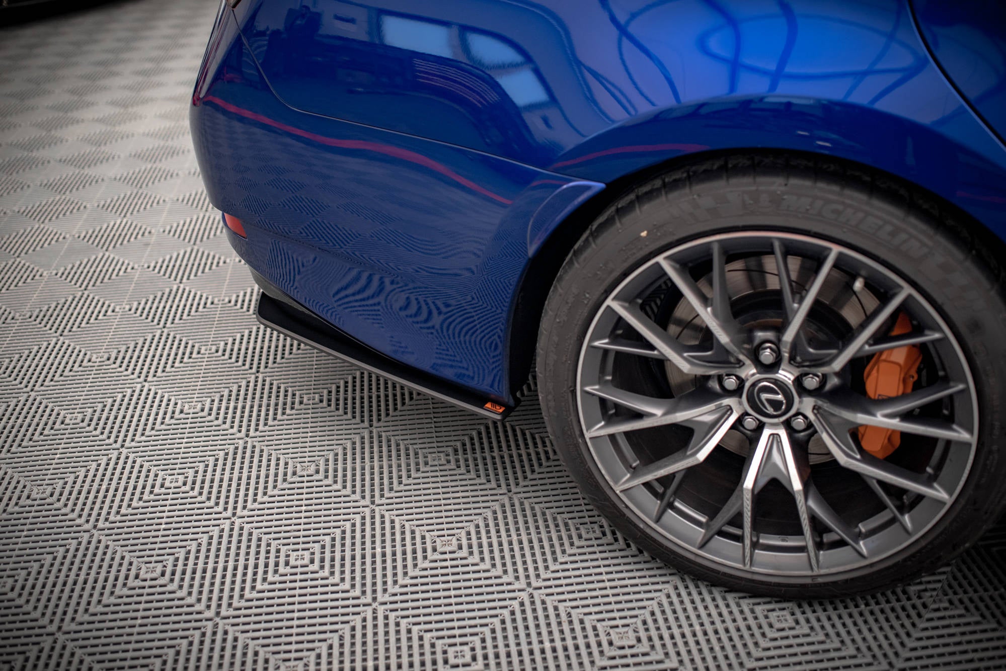 Maxton Design Street Pro Heck Ansatz Flaps Diffusor passend für Lexus GS F Mk4 Facelift