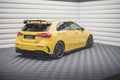 Maxton Design Heck Ansatz Flaps Diffusor V.2 + Flaps passend für Mercedes-AMG A 45 S Aero Pack W177