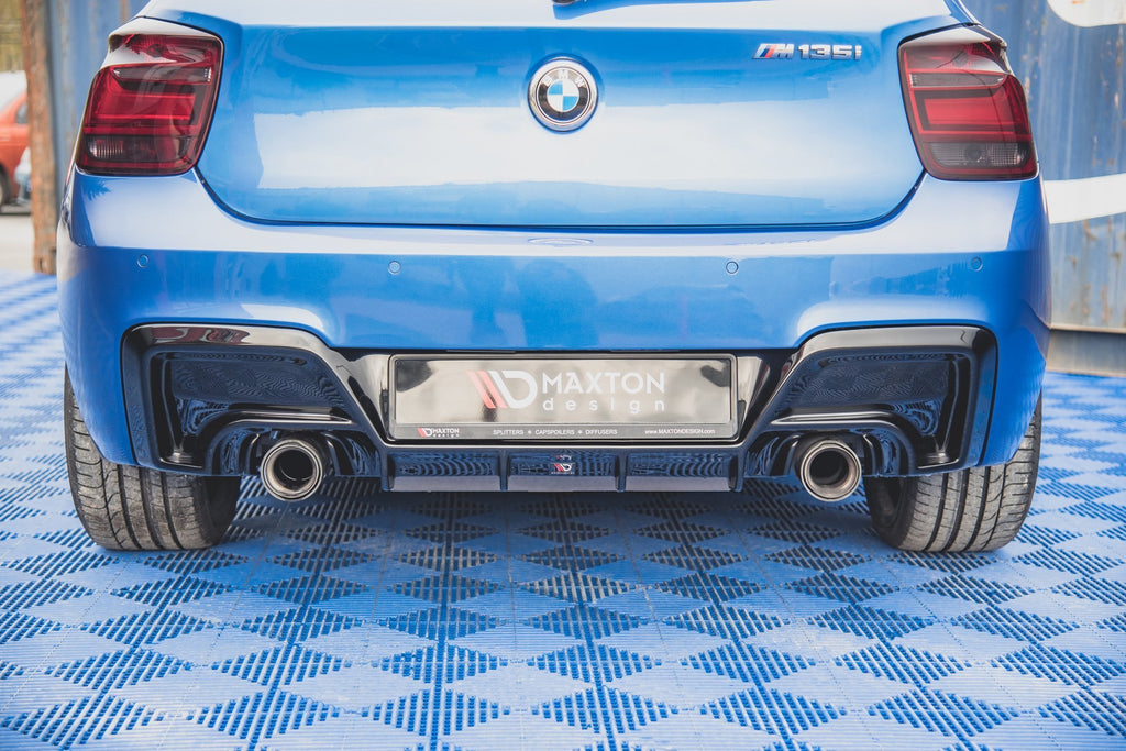 Maxton Design Diffusor Heck Ansatz V.1 passend für BMW M135i F20
