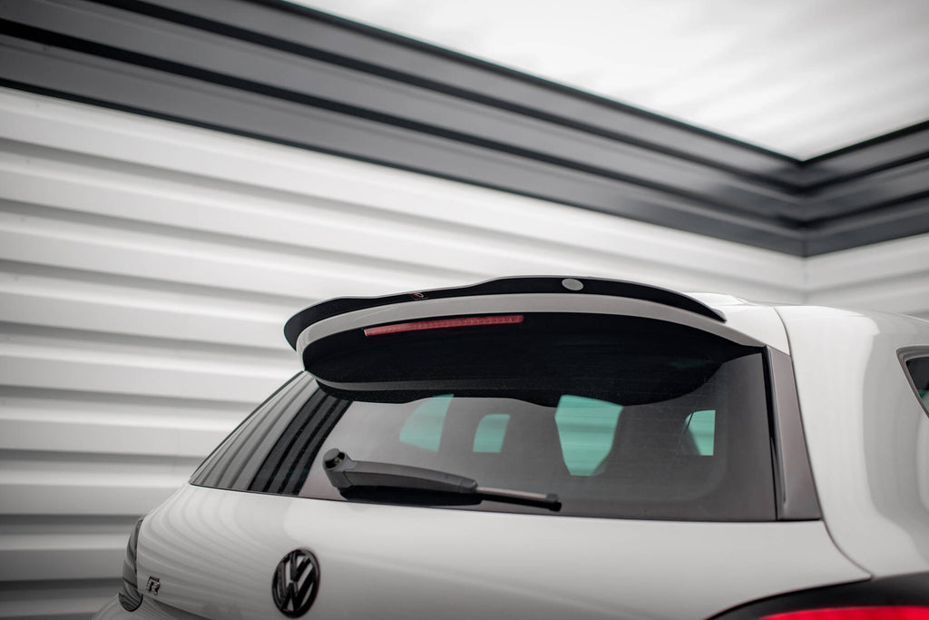 Maxton Design Spoiler CAP passend für VW SCIROCCO R schwarz Hochglanz