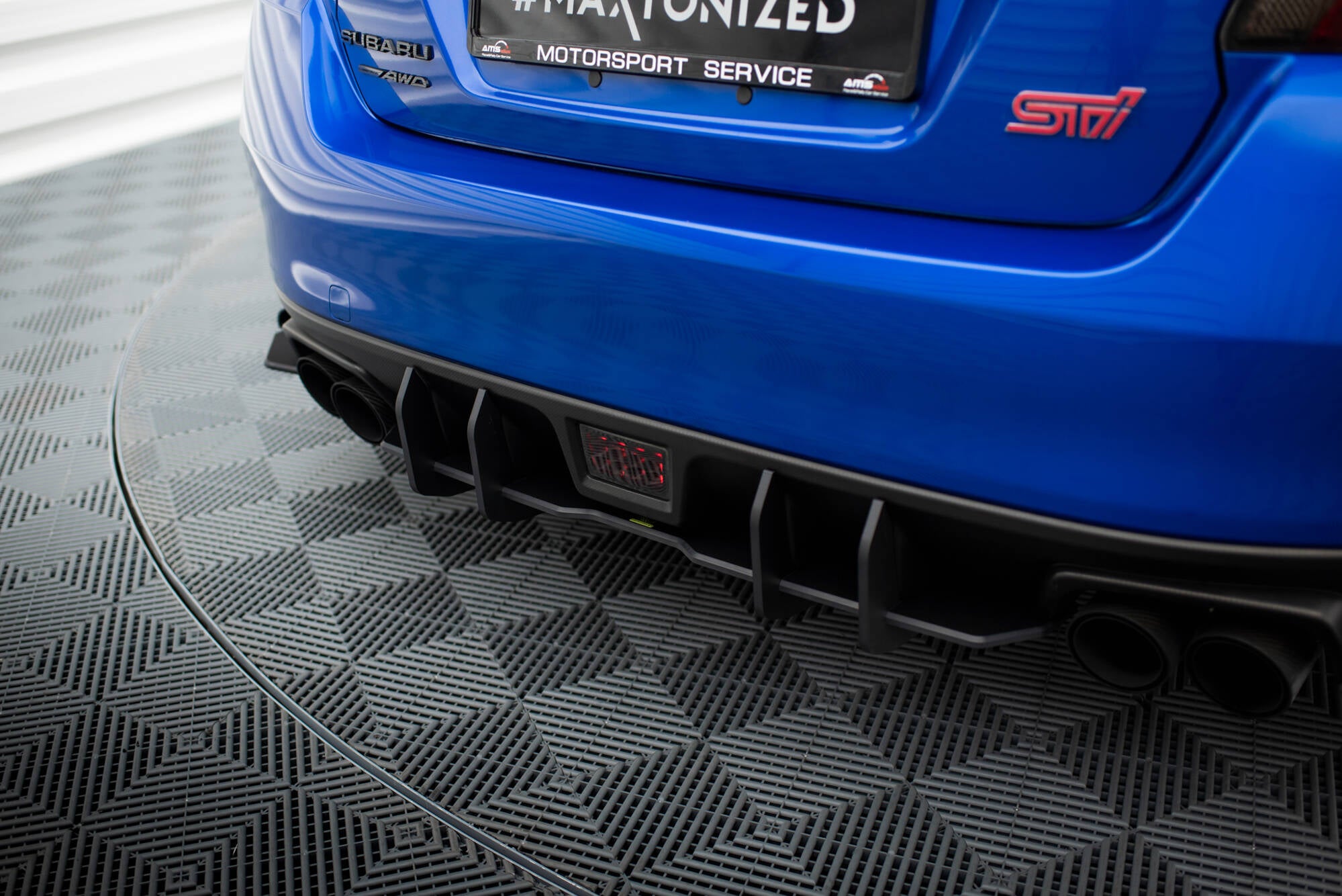 Maxton Design Street Pro Heckschürze passend für Subaru WRX STI Mk1