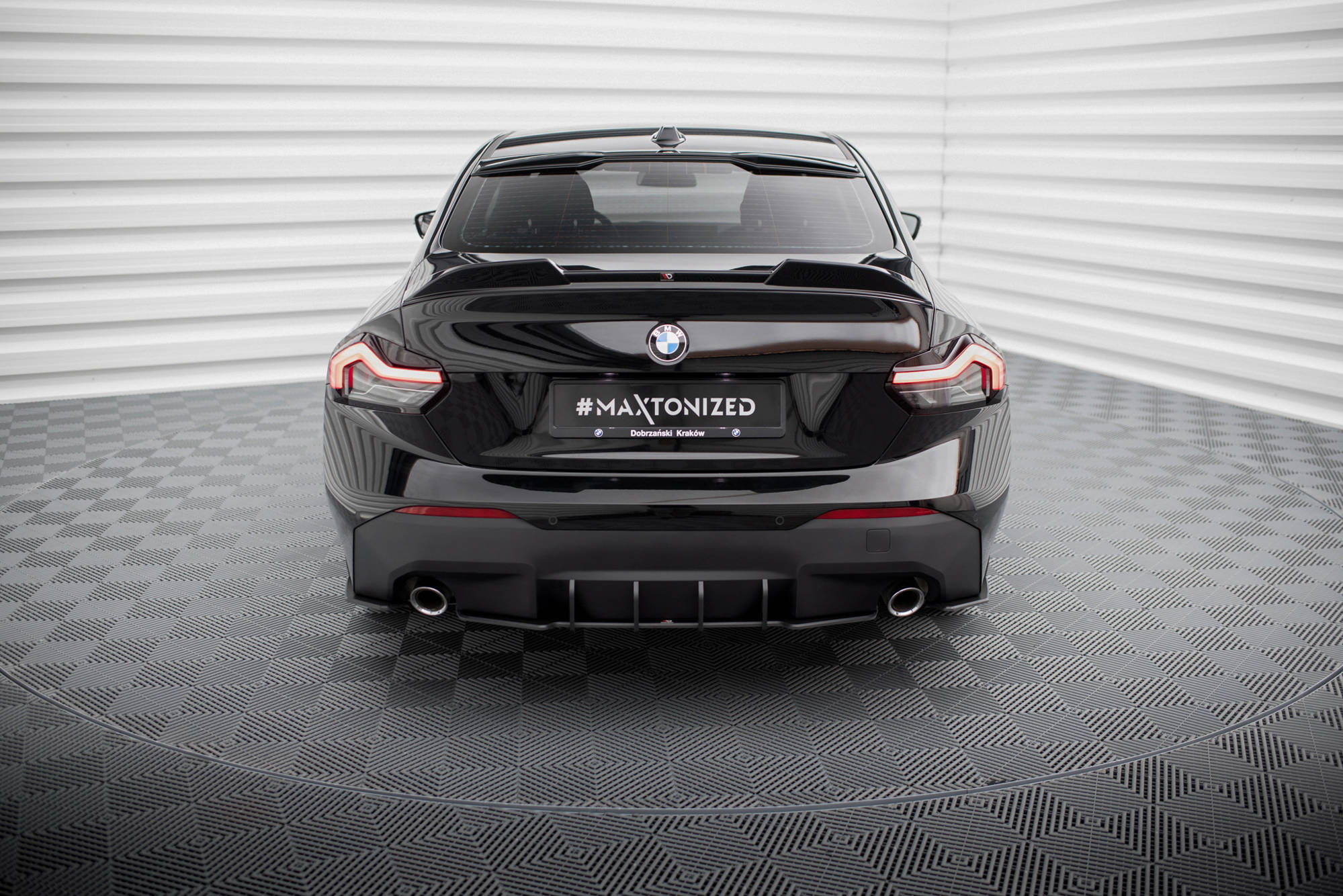 Maxton Design Street Pro Heckschürze passend für BMW 2 Coupe G42