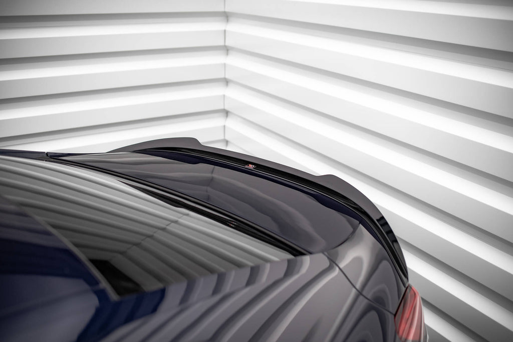 Maxton Design Spoiler CAP passend für BMW 8 Gran Coupe M-Paket G16 schwarz Hochglanz