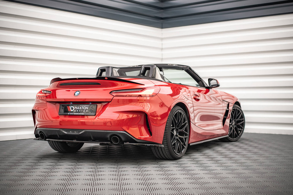 Maxton Design Spoiler CAP passend für BMW Z4 M-Paket / M40i G29 schwarz Hochglanz