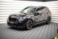 Maxton Design Street+ Seitenschweller Leisten passend für BMW X7 M-Paket G07 schwarz Hochglanz
