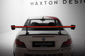 Maxton Design Carbon Spoiler With Upper Swan Mounting + LED BMW 1er M E82 für BMW M1 E82