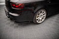 Maxton Design Heck Ansatz Flaps Diffusor passend für Seat Exeo schwarz Hochglanz