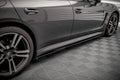 Maxton Design Street+ Seitenschweller Leisten passend für V.1 passend für Porsche Panamera / Panamera Diesel / Panamera Turbo 970 schwarz Hochglanz