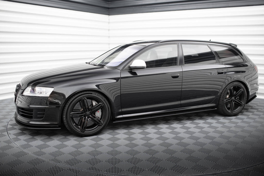 Maxton Design Street Pro Street+ Seitenschweller Leisten passend für Audi RS6 Avant C6