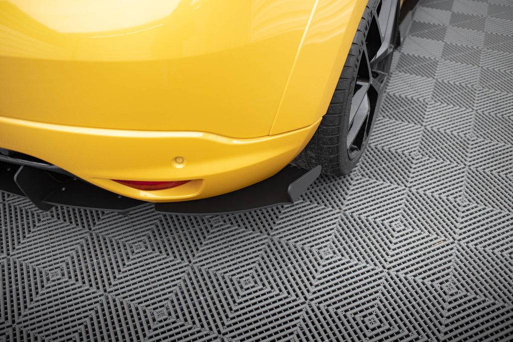 Maxton Design Heck Ansatz Flaps Diffusor passend für RENAULT MEGANE MK3 RS