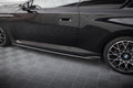 Maxton Design Street+ Seitenschweller Leisten V.2 passend für BMW 2 Coupe G42 schwarz Hochglanz