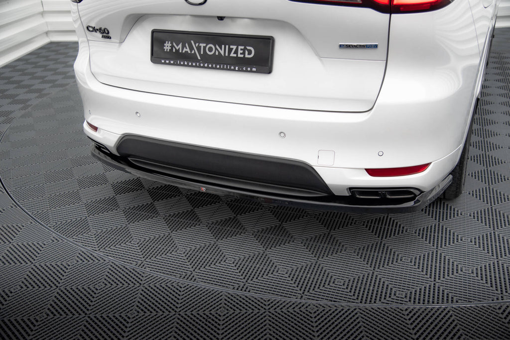 Maxton Design Heckansatz Mazda CX-60 Mk1 schwarz Hochglanz für Mazda CX-60 Mk1