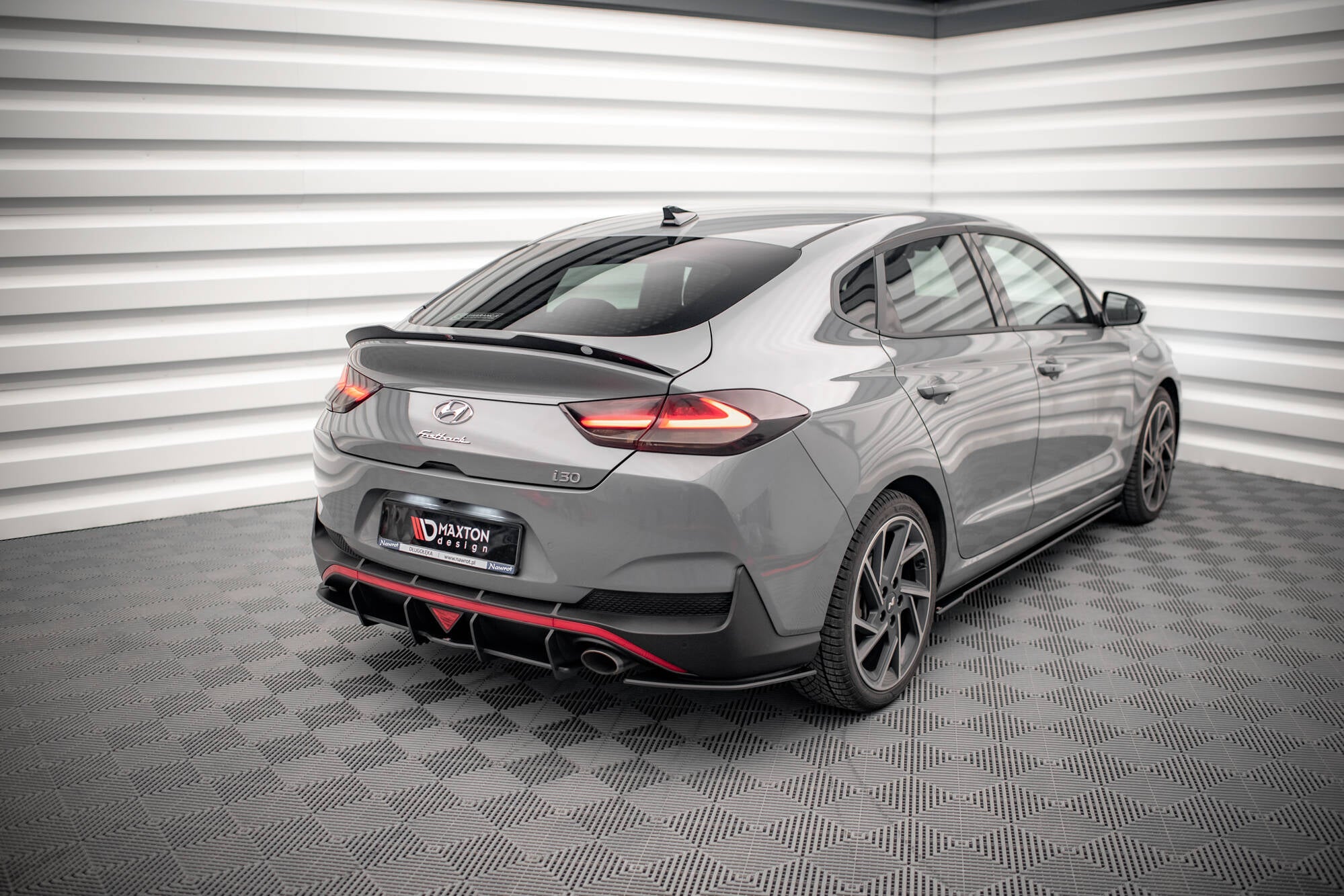 Maxton Design Street Pro Heckschürze passend für Hyundai I30 Fastback N-Line Mk3 Facelift