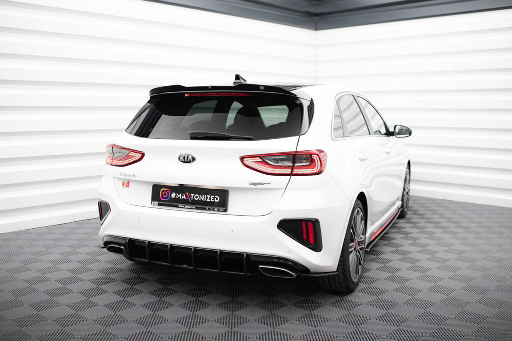 Maxton Design Street Pro Heck Ansatz Flaps Diffusor passend für Kia Ceed GT Mk3
