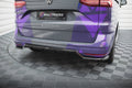 Maxton Design Street+ Mittlerer Diffusor RACE passend für VW Multivan T7 schwarz Hochglanz