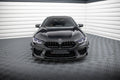 Maxton Design Street+ Spoilerlippe Front Ansatz V.1 + Flaps passend für BMW M8 Gran Coupe F93 / Coupe F92