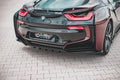 Maxton Design Street+ Mittlerer Diffusor RACE passend für BMW i8 schwarz Hochglanz