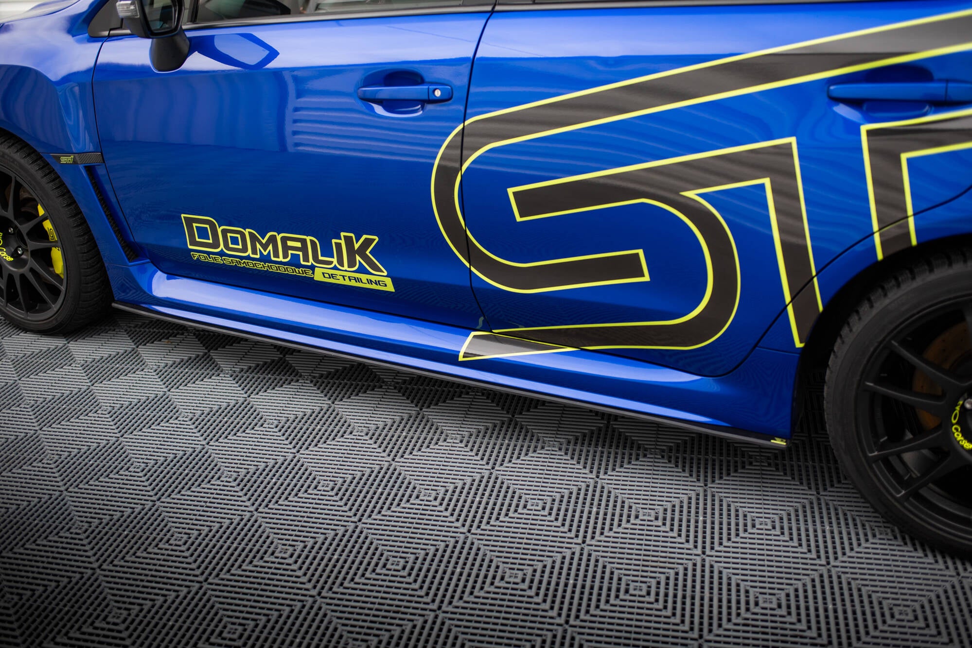 Maxton Design Street Pro Street+ Seitenschweller Leisten passend für Subaru WRX STI Mk1