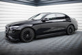 Maxton Design Street+ Seitenschweller Leisten passend für Mercedes-Benz E AMG-Line Limousine / Kombi W214 schwarz Hochglanz