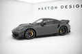 Maxton Design Street+ Seitenschweller Leisten passend für Porsche 911 Turbo S Sport Package 992 schwarz Hochglanz