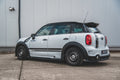 Maxton Design Seitenschweller Ansatz für Mini Countryman Mk1 JCW schwarz matt