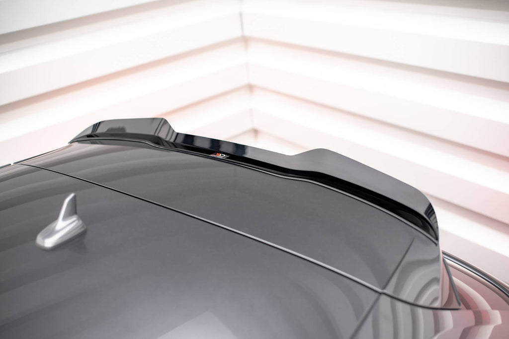 Maxton Design Spoiler CAP passend für Audi S3 / A3 S-Line Sportback 8V schwarz Hochglanz
