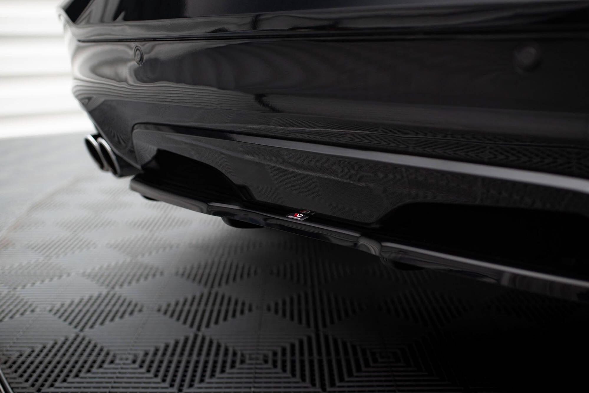 Maxton Design Heckansatz BMW X4 M Paket DTM LOOK schwarz Hochglanz für BMW X4 F26
