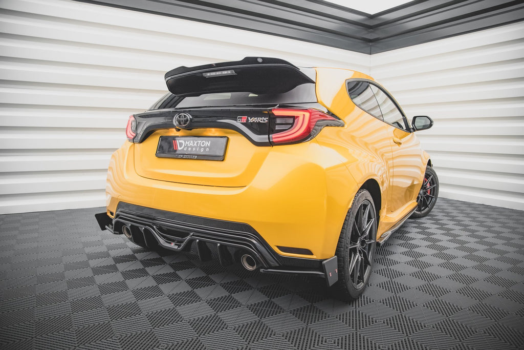 Maxton Design Heck Ansatz Flaps Diffusor +Flaps für V.4 Toyota GR Yaris Mk4