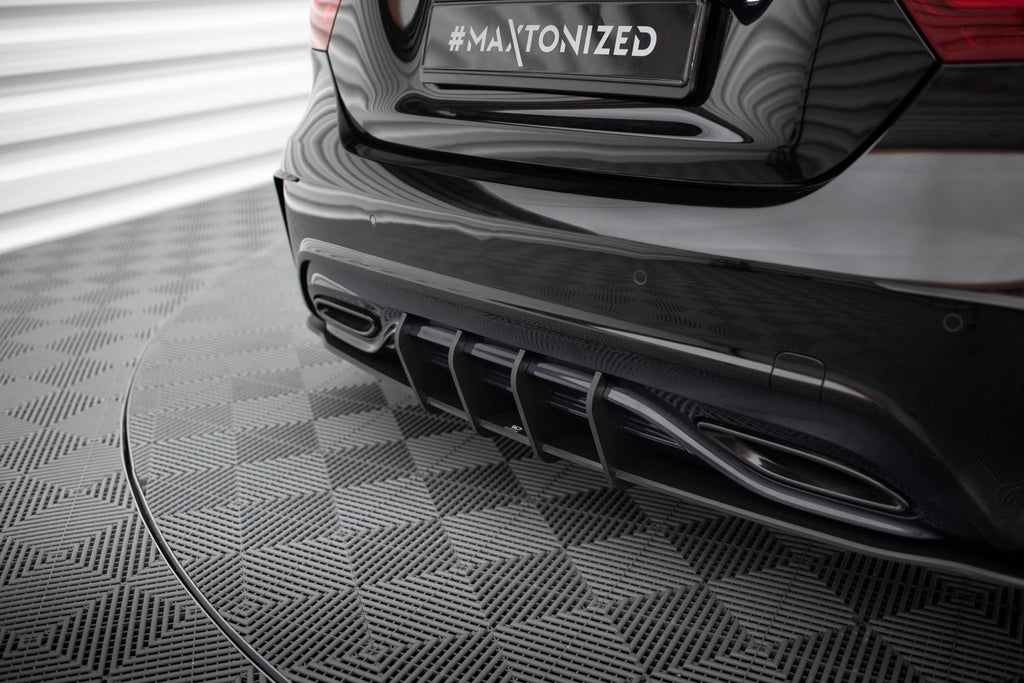Maxton Design Street Pro Heckschürze passend für Mercedes-Benz A AMG-Line W176 Facelift