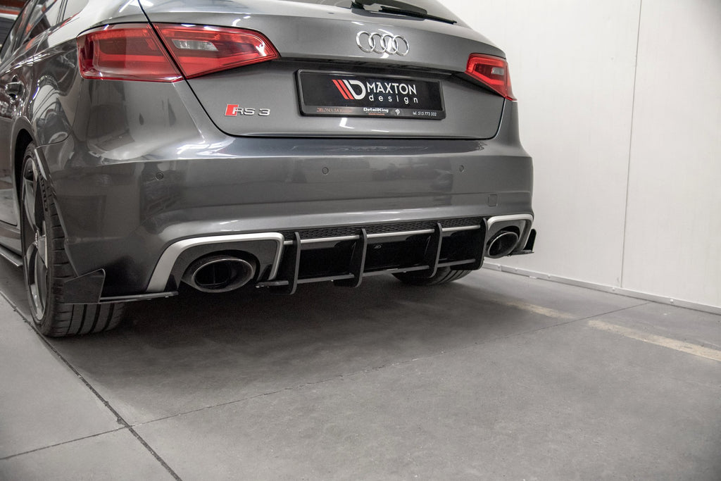 Maxton Design Robuste Racing Heckschürze V.1 passend für Audi RS3 8V Sportback