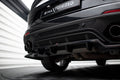 Maxton Design Street+ Mittlerer Diffusor RACE passend für Alfa Romeo Stelvio Quadrifoglio Mk1 schwarz Hochglanz