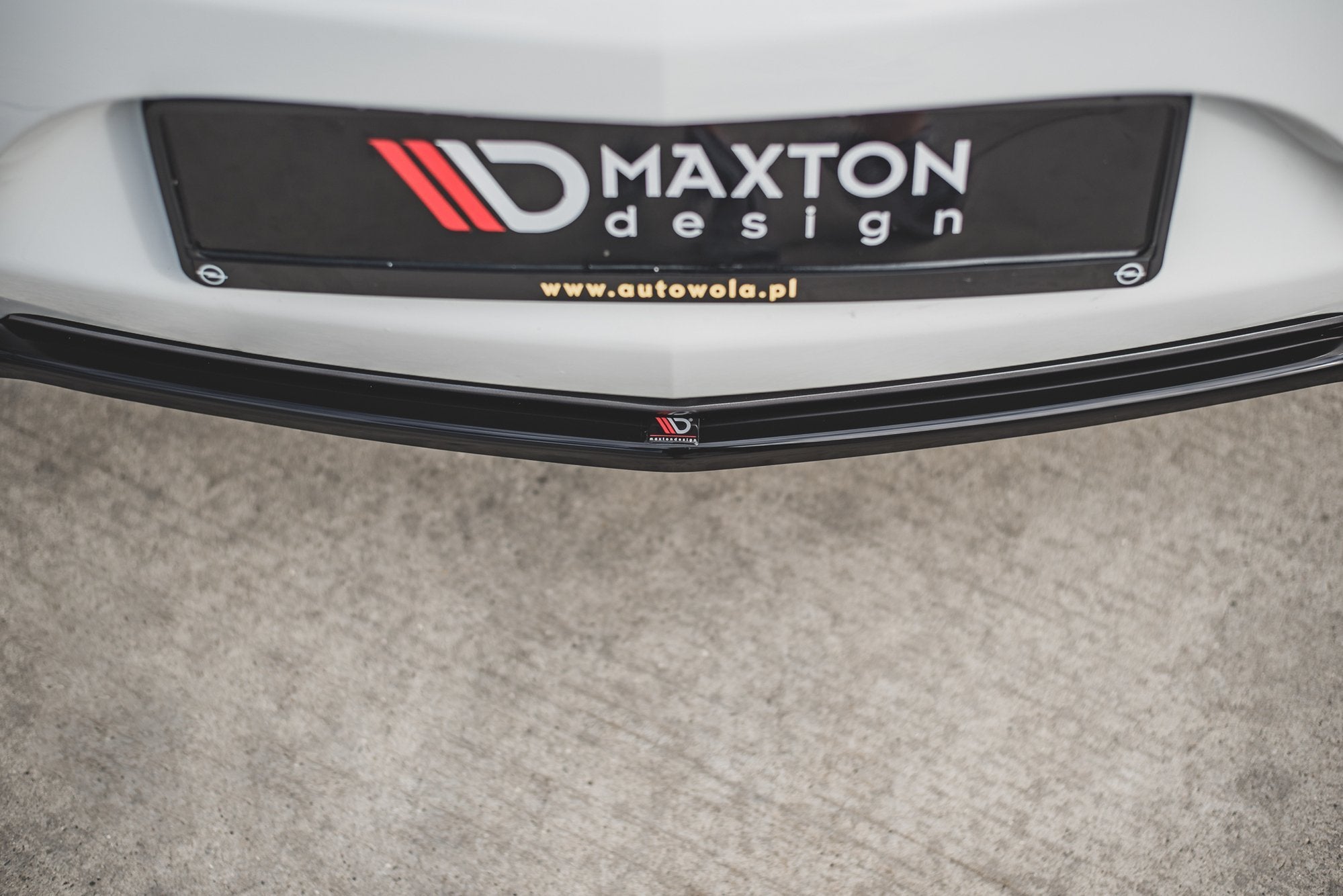 Maxton Design Heckansatz Opel Insignia Mk. 1 OPC Facelift schwarz Hochglanz für Opel Insignia OPC Mk1 Facelift
