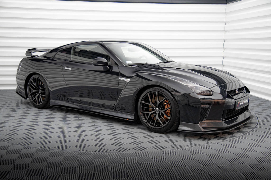 Maxton Design Street Pro Street+ Seitenschweller Leisten passend für Nissan GTR R35 Facelift