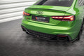 Maxton Design Heckansatz Audi RS5 F5 Facelift schwarz Hochglanz für Audi A5 / S5 / RS5