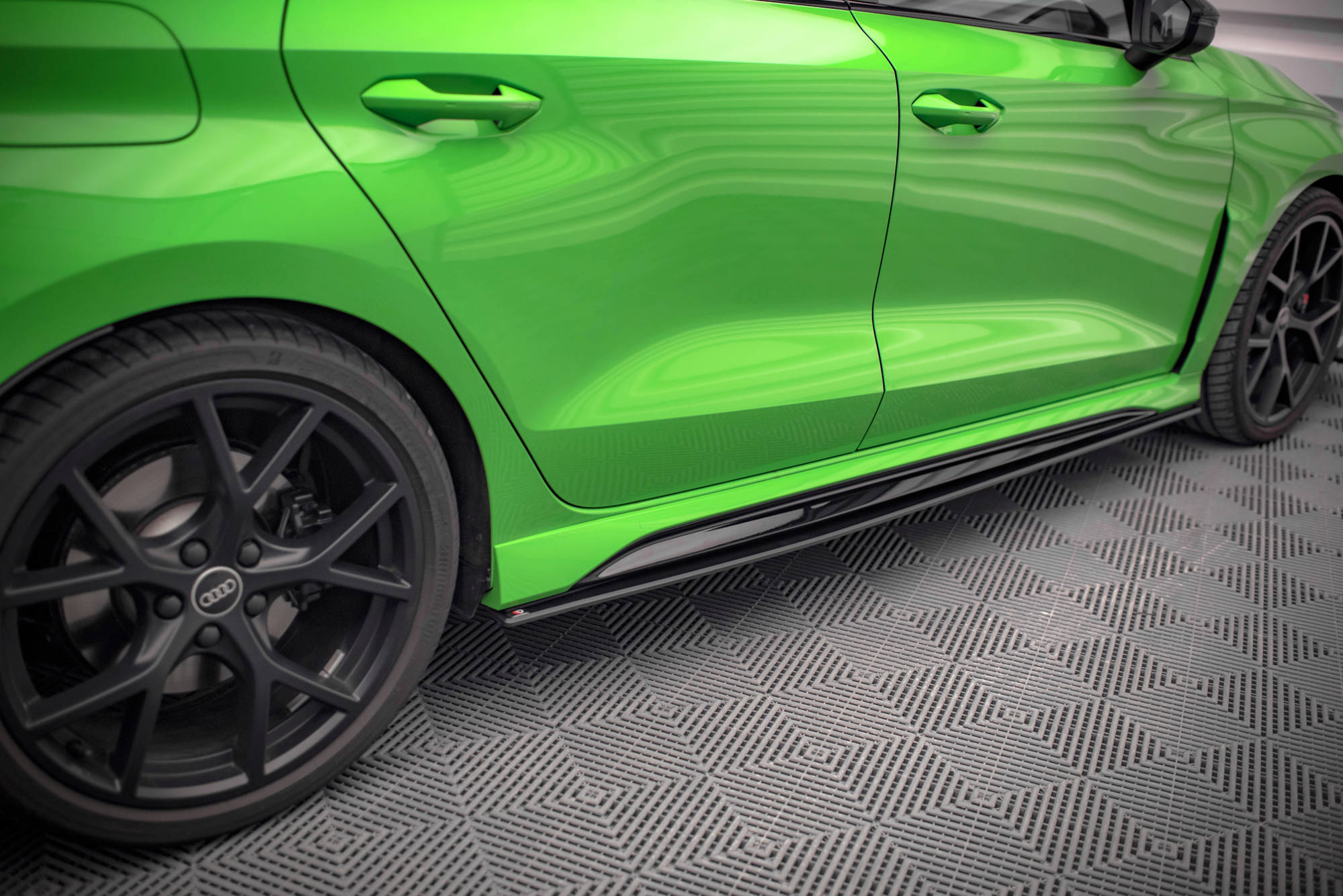 Maxton Design Street Pro Street+ Seitenschweller Leisten passend für Audi RS3 Sportback 8Y