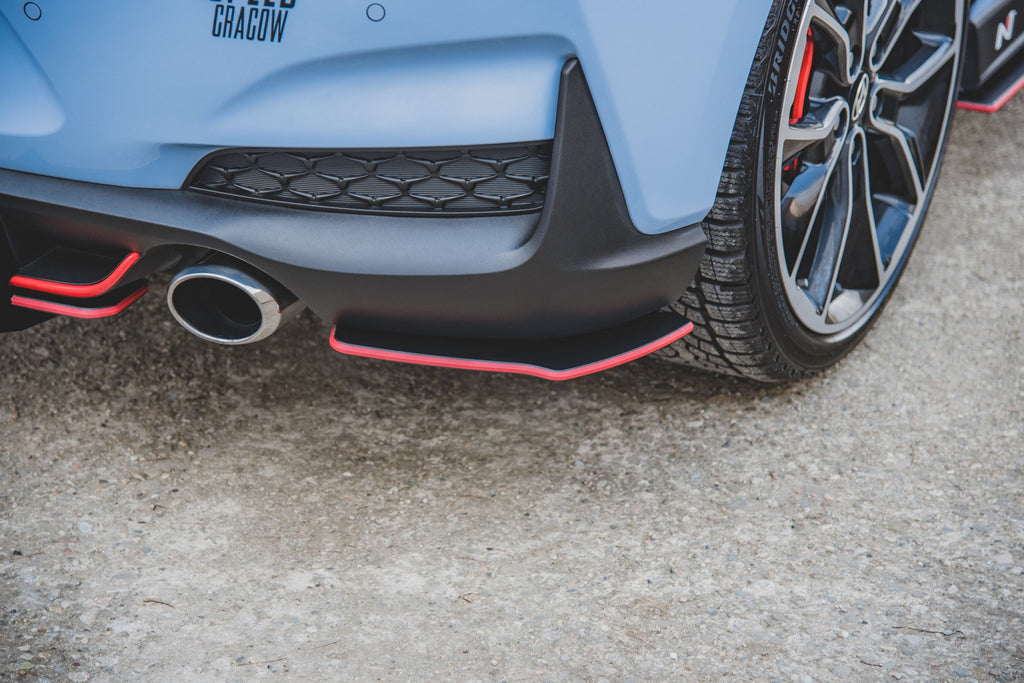 Maxton Design Street Pro Heck Ansatz Flaps Diffusor passend für Hyundai I30 N Mk3 Hatchback