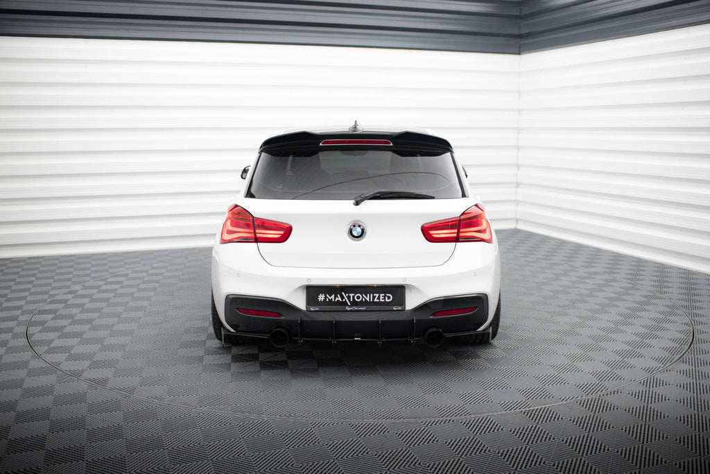 Maxton Design Heck Ansatz Flaps Diffusor passend für BMW 1er F20/F21 M-Power FACELIFT