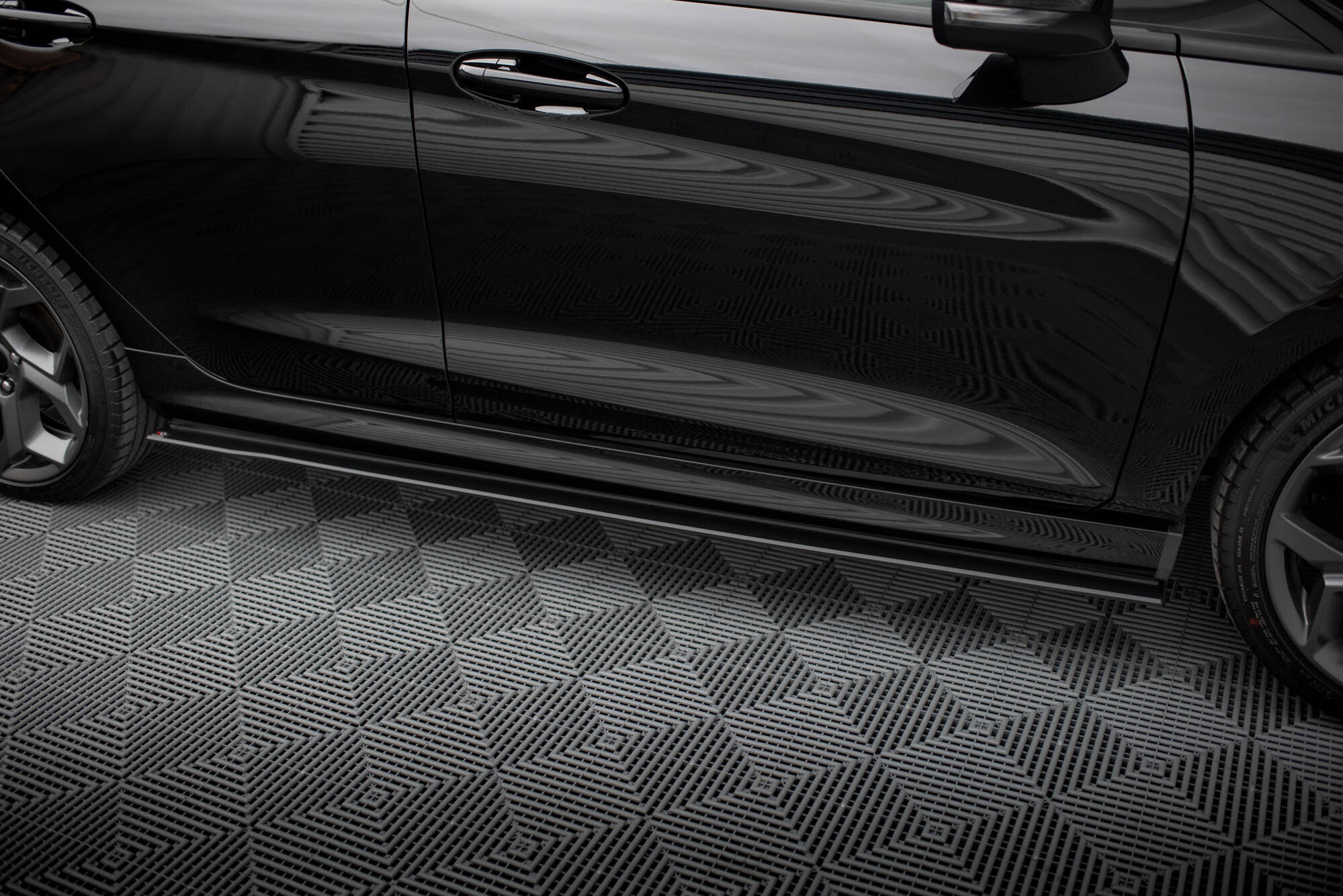 Maxton Design Street Pro Street+ Seitenschweller Leisten passend für Ford Fiesta ST / ST-Line Mk8