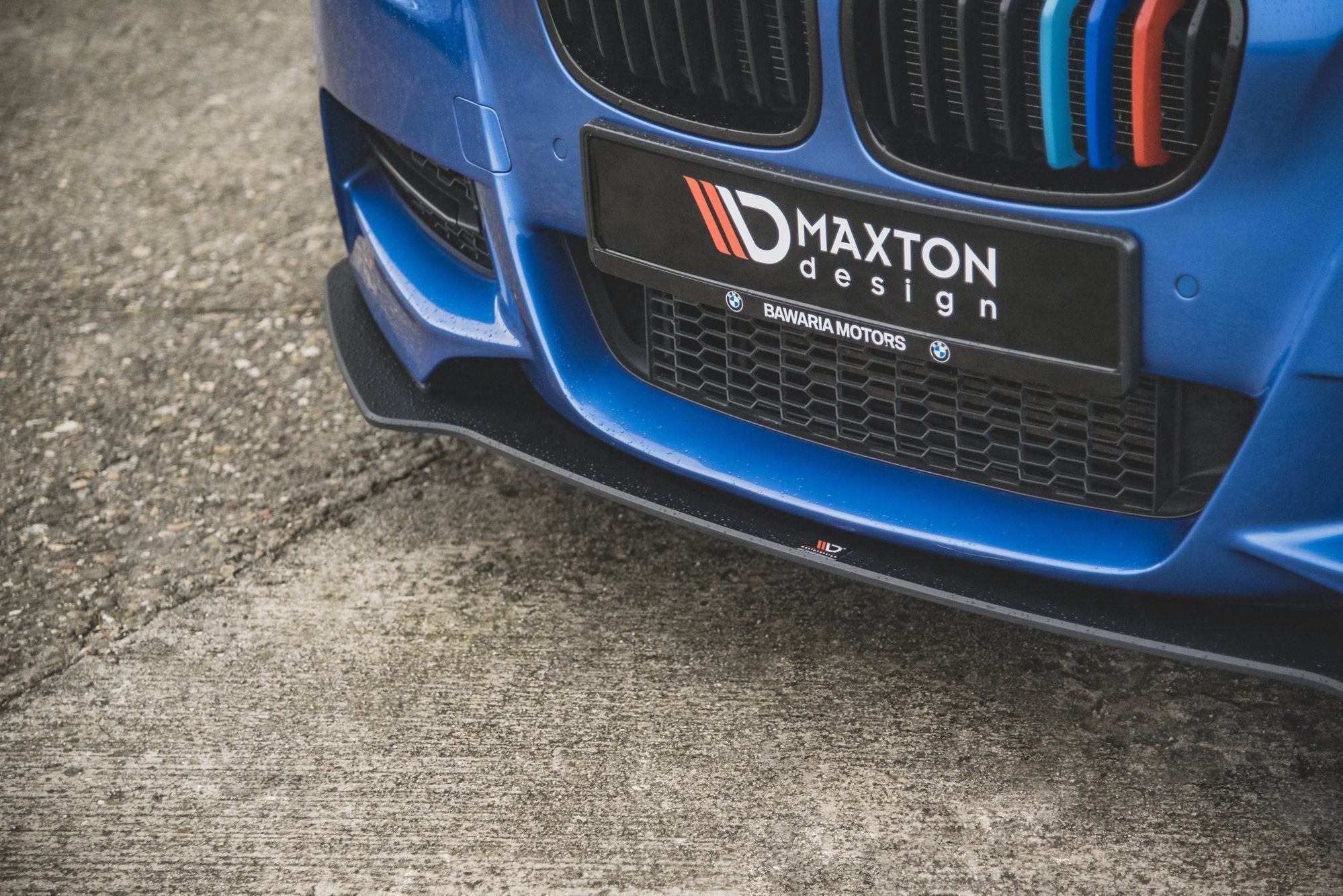 Maxton Design Street Pro Street+ Spoilerlippe Front Ansatz passend für BMW M135i F20