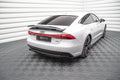 Maxton Design Heckansatz Audi A7 C8 schwarz Hochglanz für Audi A7