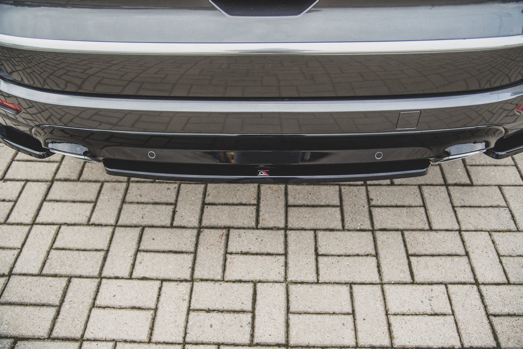 Maxton Design Heckansatz Ford S-Max Vignale Mk2 Facelift schwarz Hochglanz für Ford S-Max Mk2