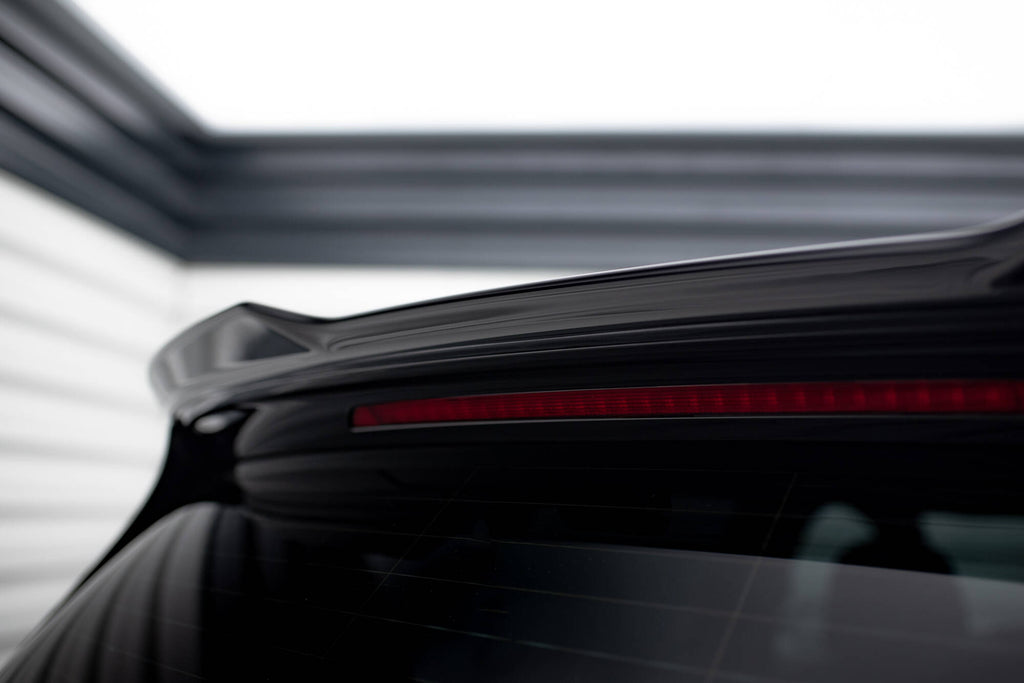 Maxton Design Spoiler CAP 3D passend für VW Golf R / R-Line / GTI / GTD Mk7 / Mk7 Facelift schwarz Hochglanz